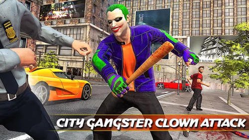 download City gangster clown attack 3D apk